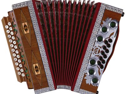 Button accordion.