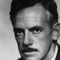 American dramatist Eugene O'Neill, 1936.