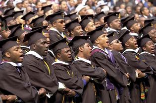 Commencement ceremony at Morehouse College