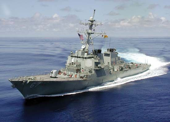 USS Cole; destroyer