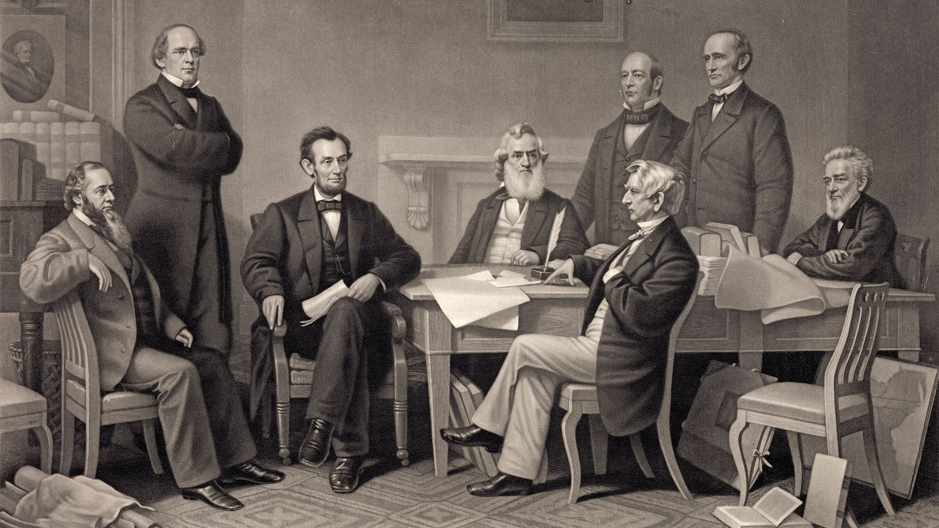 Emancipation Proclamation, first reading