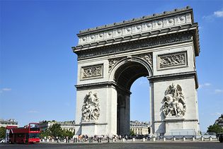 Arc de Triomphe and Place Charles de Gaulle