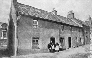 J.M. Barrie's birthplace, Kirriemuir, Angus, Scot.