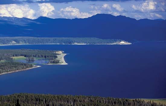 Yellowstone Lake, Yellowstone National Park, Wyoming