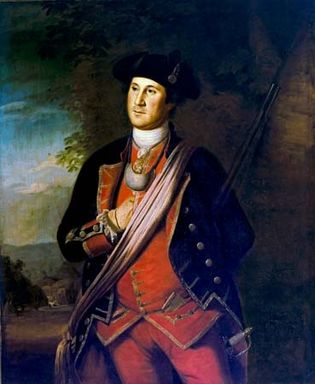 Charles Willson Peale: George Washington as Colonel in the Virginia Regiment