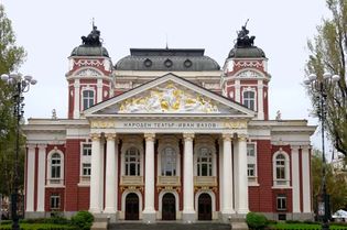 Sofia, Bulgaria: Ivan Vazov National Theatre and Opera House