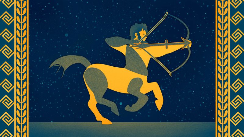 What does the Sagittarius archer symbolize?