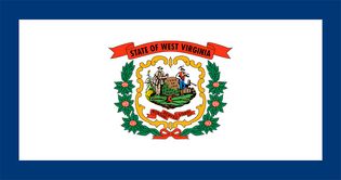 West Virginia: flag