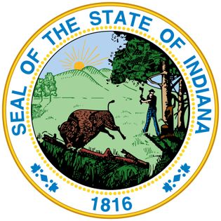 state seal of Indiana