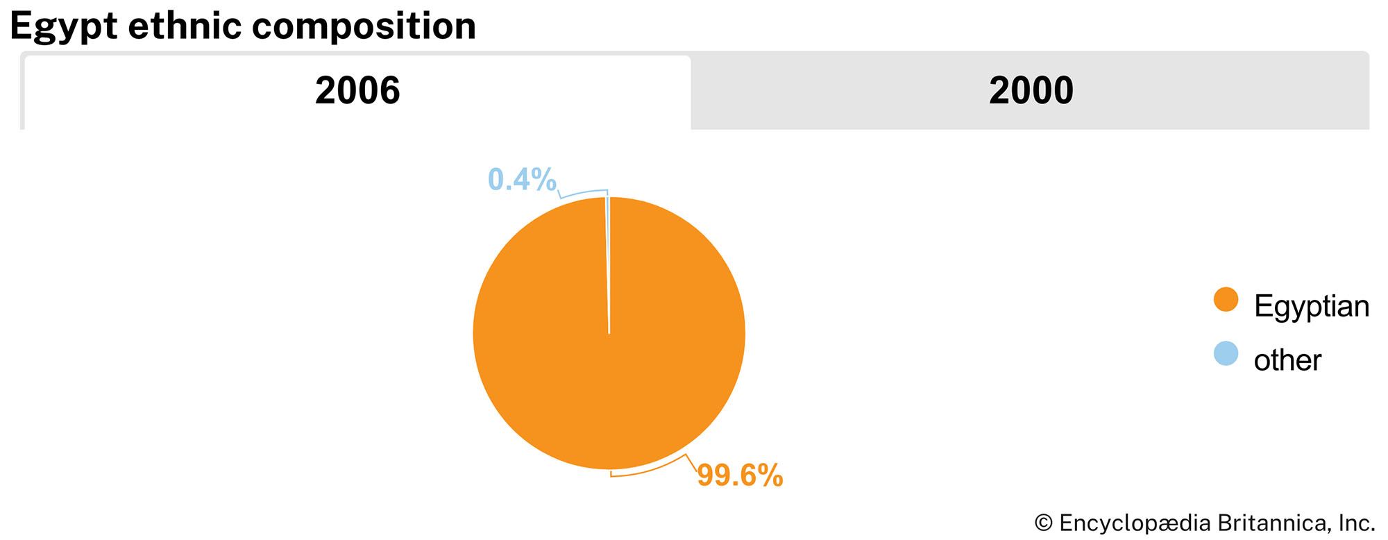 Egypt: Ethnic composition