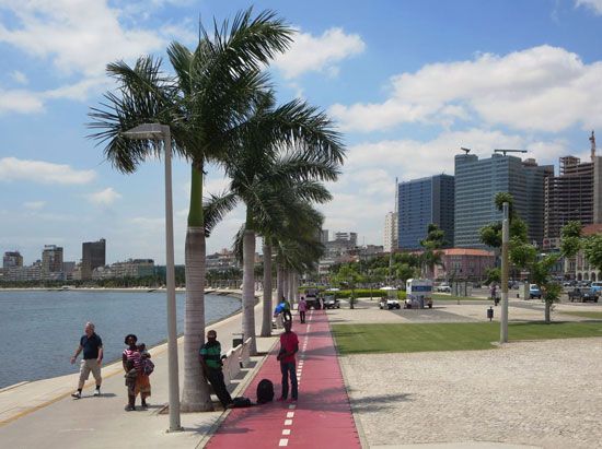 Luanda waterfront