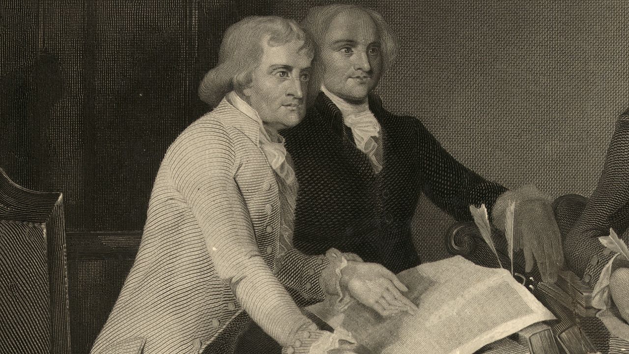 Thomas Jefferson and John Adams