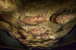 cave painting in Altamira, Spain