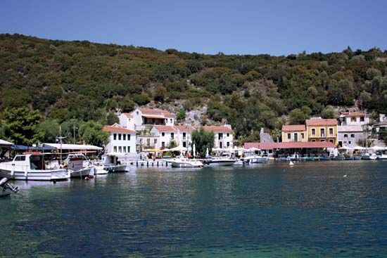 Kioni, Ithaca island, Greece