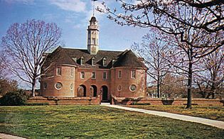 Colonial Williamsburg: restored Capitol