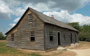 The final Pony Express station in Kansas