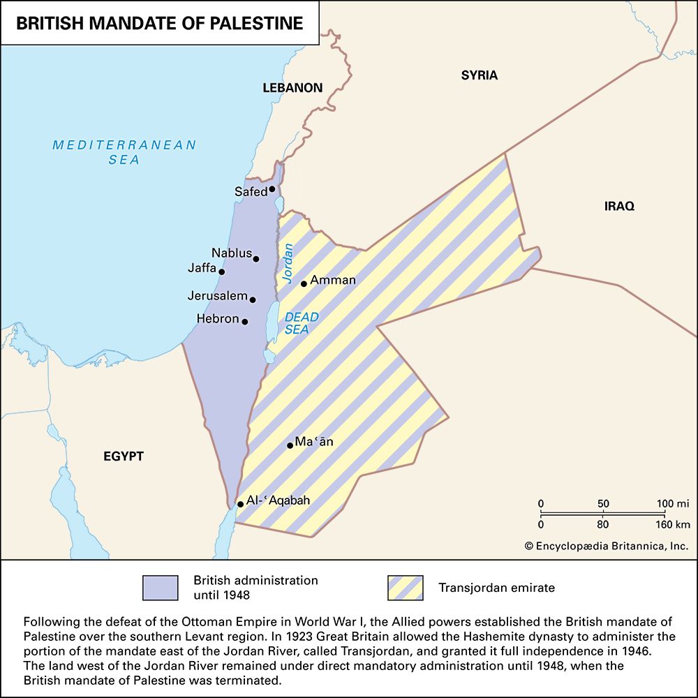 British mandate of Palestine