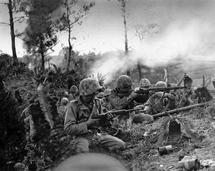 U.S. Marines on Okinawa