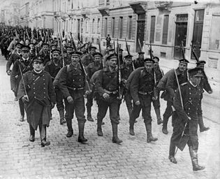 World War I; German sailors