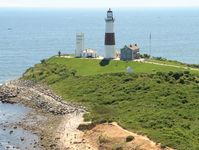 Montauk Point Light on Long Island, New York