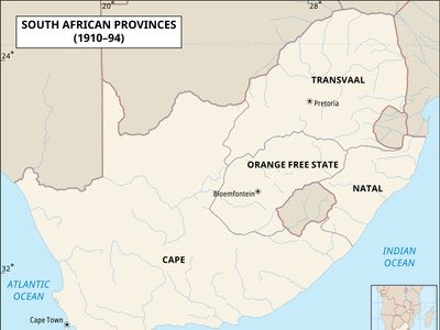 historic provinces of South Africa