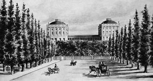 Capitol prior to 1814 burning