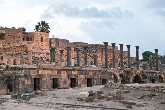 Gadara: colonnaded street