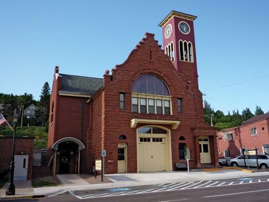 Hancock: Town Hall and Fire Hall