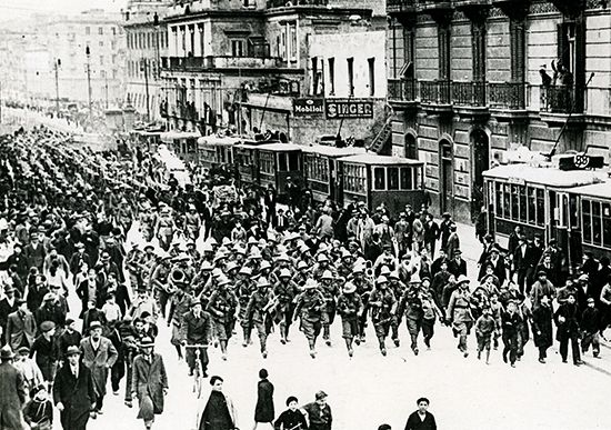 Italian soldiers