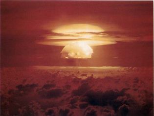 Bravo thermonuclear test