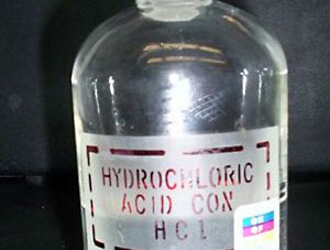 hydrochloric acid