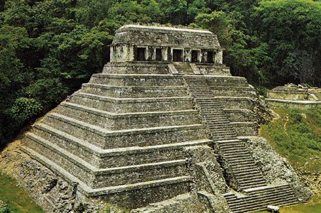 Temple of Inscriptions, Mexico