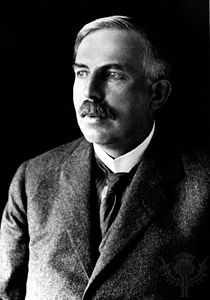 Ernest Rutherford.