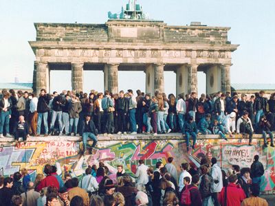 Berlin Wall opening