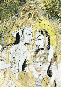 Radha; Krishna