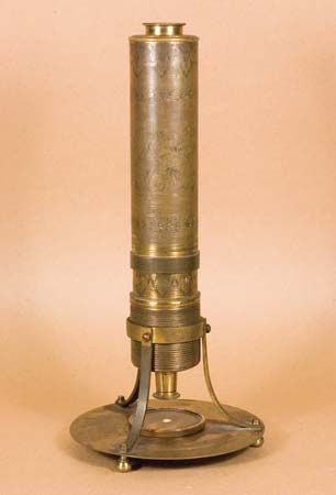 17th-century compound microscope