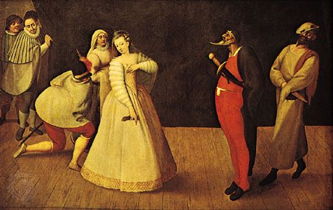 commedia dell'arte troupe