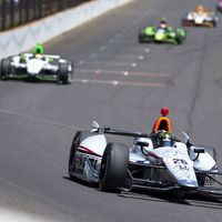 May 25, 2014: NASCAR driver, Kurt Busch (26), runs the 98th annual Indianapolis 500 at the Indianapolis Motor Speedway in Indianapolis, IN.