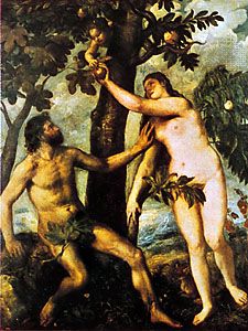 Adam and Eve in the Garden of Eden