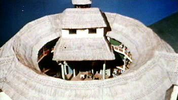 Go inside a Globe Theatre model with Maynard Mack to examine features of the Elizabethan playhouse