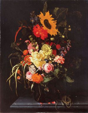 Oosterwyck, Maria van: Still Life with Flowers