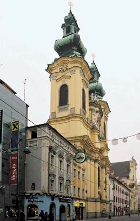 Linz: Ursuline church