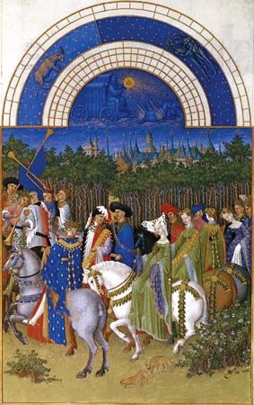 calendar section of Les Très Riches Heures du duc de Berry