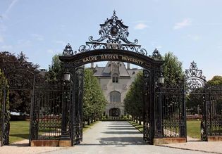 An administration building at Salve Regina University, Newport, Rhode Island.