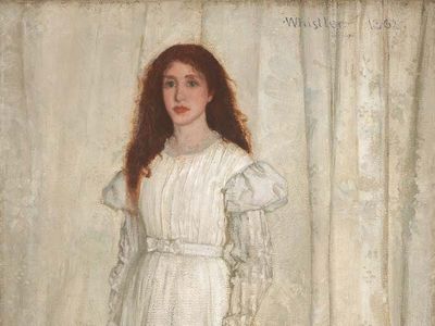 James McNeill Whistler: Symphony in White, No. 1: The White Girl