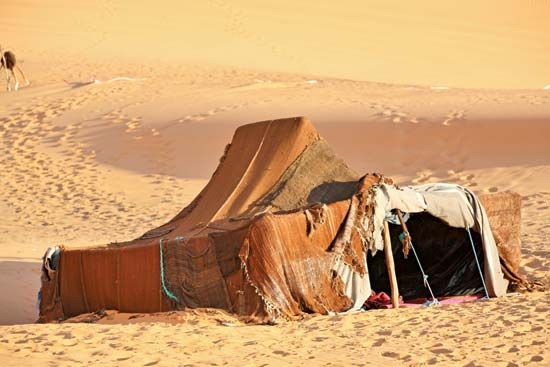 Berber: tent