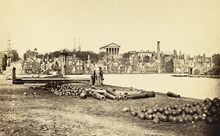 Petersburg Campaign: ruins of Richmond