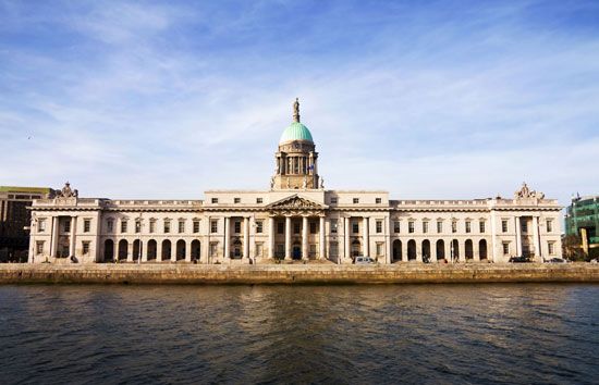 Custom House, along the River Liffey, Dublin