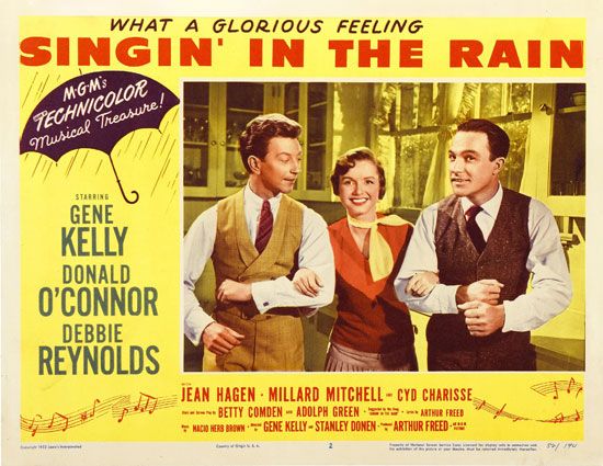 lobby card for Singin' in the Rain