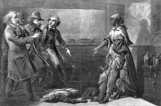 wood engraving of the 1856 Margaret Garner case